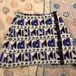 Art Deco Rachel Roy mini skirt